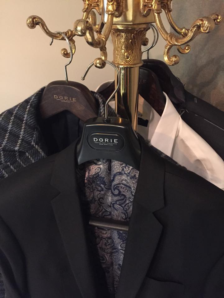 purple polka suits lining dgrie