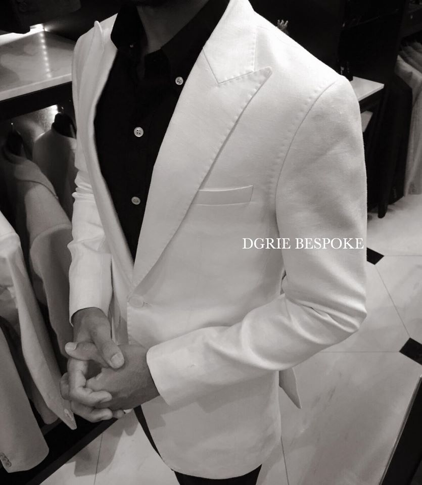 100 white linen blazer natural hand stitched shoulder by dgrie dgrie 100 white linen blazer natural hand stitched shoulder by dgrie dgrie