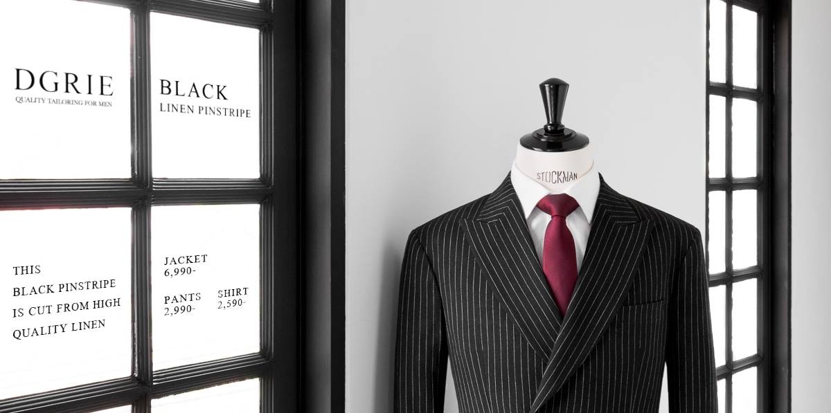 dgrie black linen stripe limited dgrie 4
