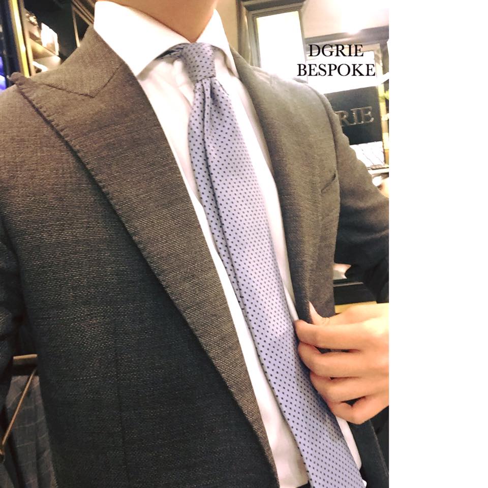 dgrie man d11 classic cutaway collar shirts grey blazer dgrie