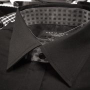 dgrie man slim fit black shirt dgrie