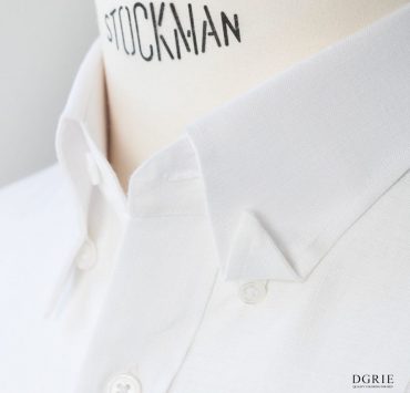 dgrie white linen hidden button shirt dgrie
