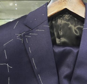 dormeuil texture exclusive navy blue dgrie 1