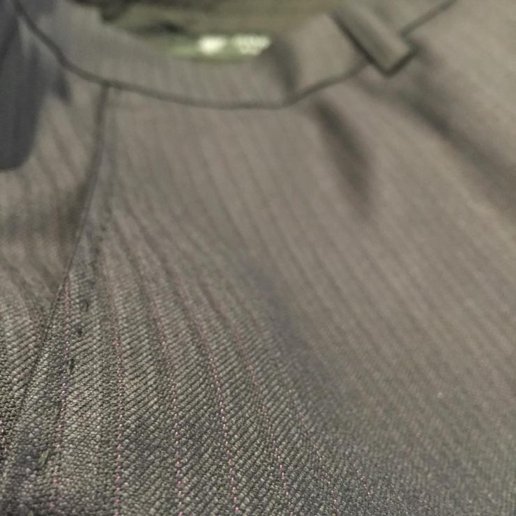 EXCLUSIVE HOLLAND&SHERRY CAPEHORN CASHMERE / DORMEUIL PANTS / Hand Pick Stitch 24 exclusive hollandsherry capehorn cashmere dormeuil pants hand pick stitch dgrie