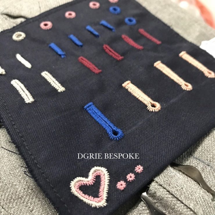 HANDMADE BUTTONHOLES: เสื้อสูทรังกระดุมมือ 16 handmade buttonholes by dgrie dgrie 1