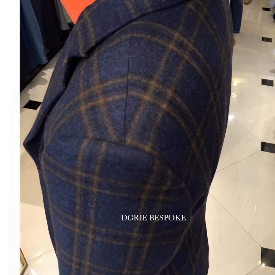 huddersfield dgrie coat flannel suits 100 wool made in england dark navy dgrie 9