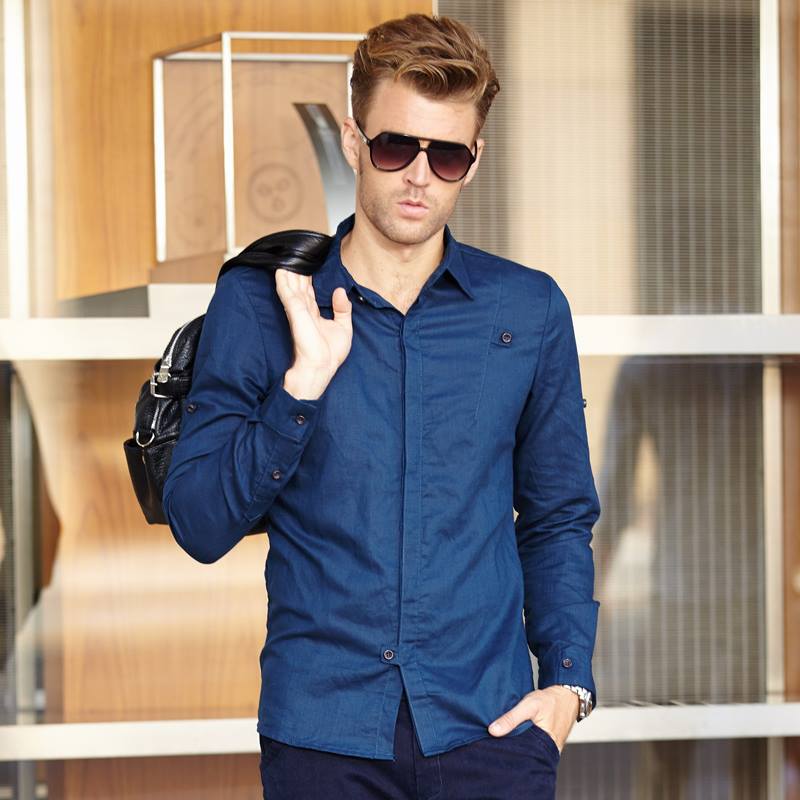 mens fashion style linen shirts dgrie 3