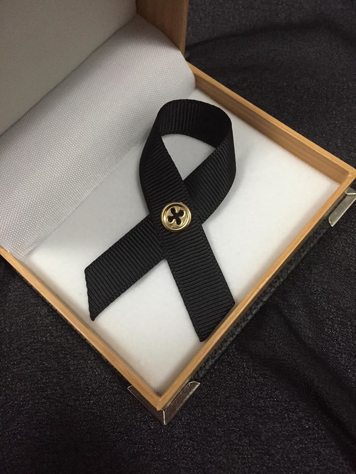 MOURNING RIBBON 87 mourning ribbon dgrie