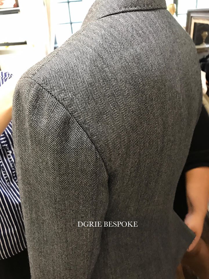 wool flannel jacket sporty look by dgrie dgrie 1