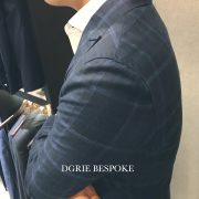 wool linen silk blazer natural hand stitched shoulder by dgrie dgrie