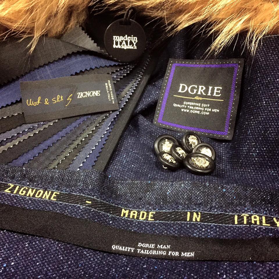 wool silk for vintage blazer look made in italy dgrie 4