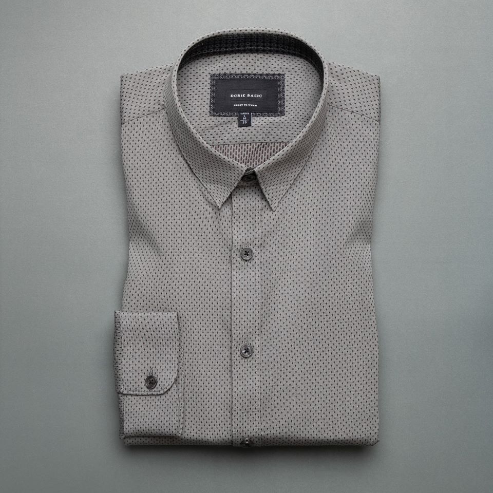 dgrie diamonds print gray cotton slim collar shirt dgrie 1 dgrie diamonds print gray cotton slim collar shirt dgrie 1
