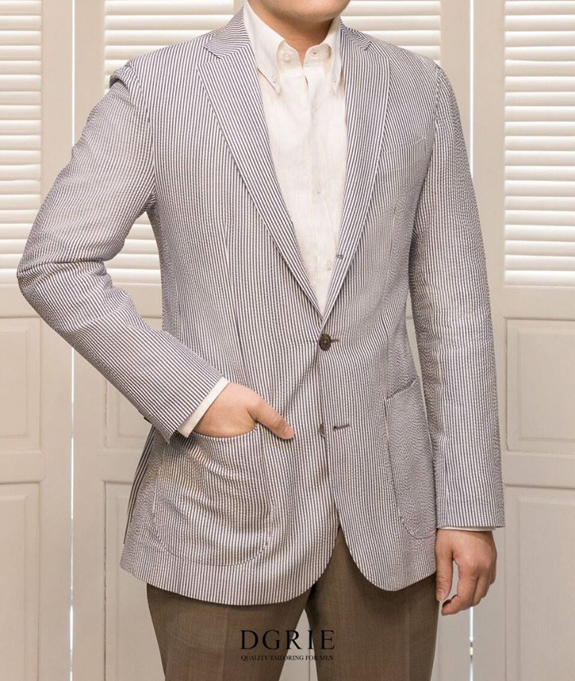 dgrie grey seersucker jacket spring summer presentation dgrie 1