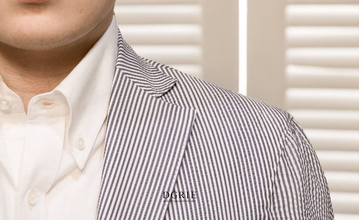 dgrie grey seersucker jacket spring summer presentation dgrie 3