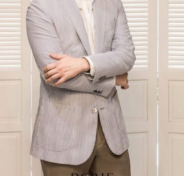 dgrie grey seersucker jacket spring summer presentation dgrie