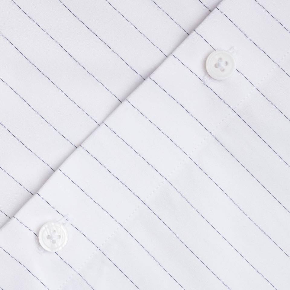 dgrie man cotton stripe shirt white dgrie