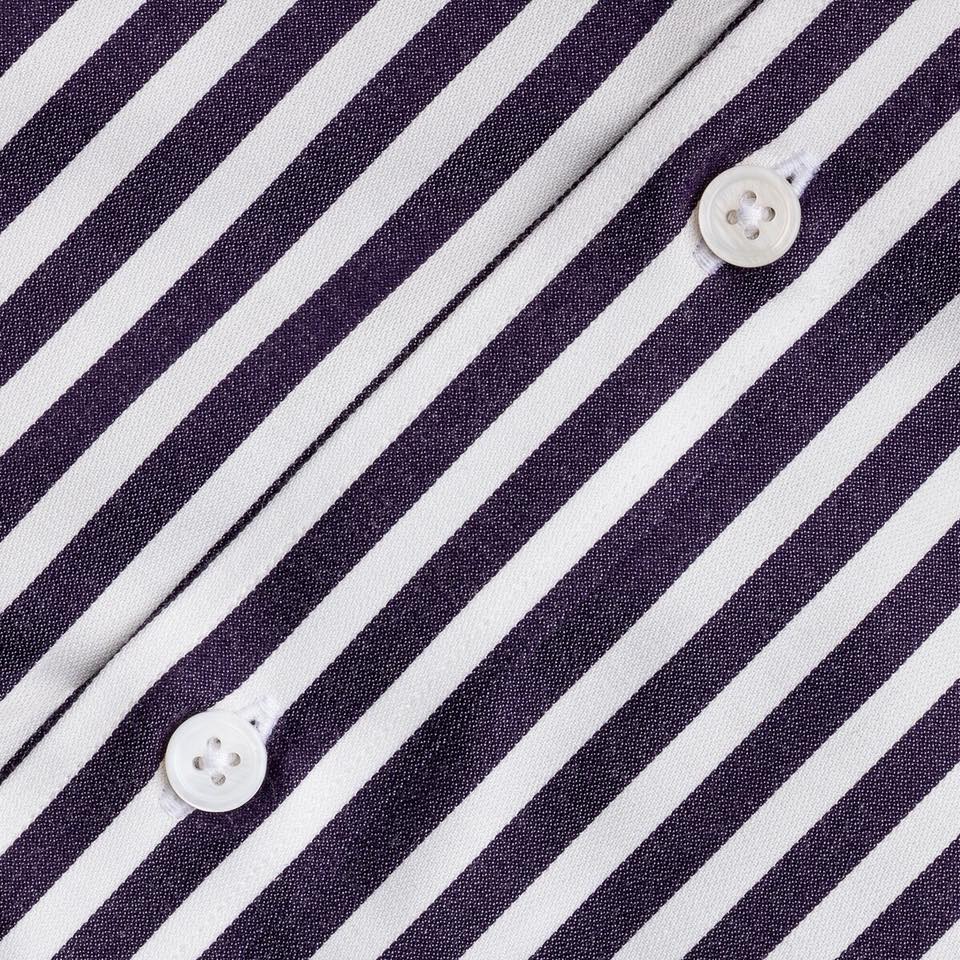 dgrie man english stripe navy blue hidden button dgrie 4