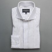 dgrie man linen stripe blue shirt dgrie