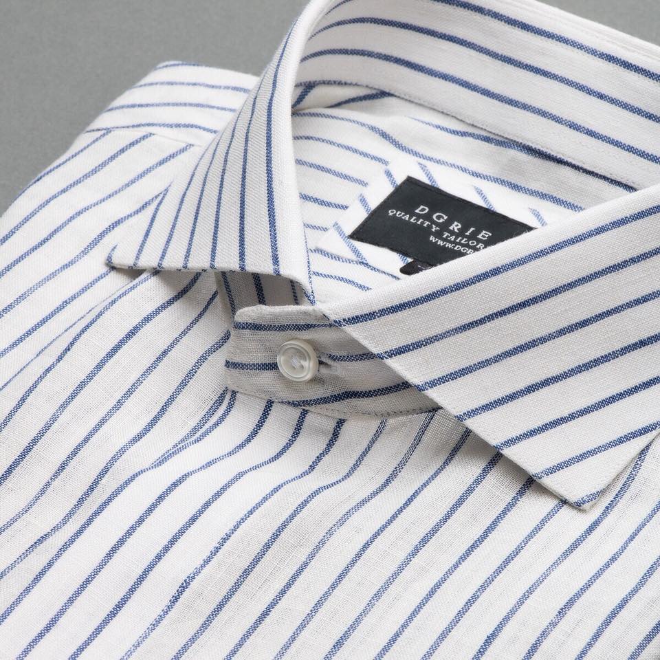 dgrie man linen stripe blue shirt dgrie 2