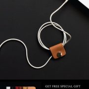dgrie cable holder organizer leather dgrie