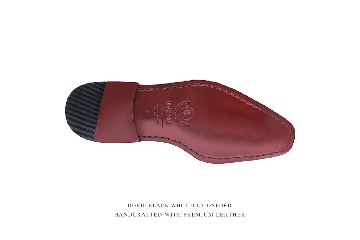 dgrie mens black wholecut oxford calfskin shoes dgrie
