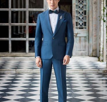 dgrie navy blue peaked lapel slim fit best mens wool suit dgrie 3