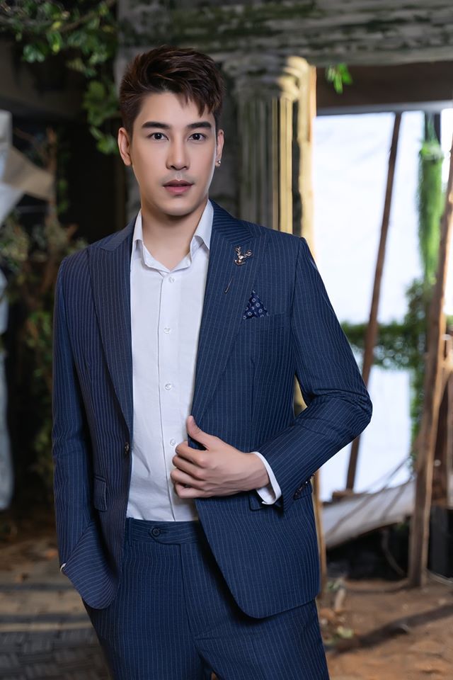 japan premium tailoring navy chalkstripe bespoke wool suit dgrie