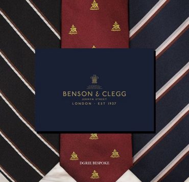benson clegg ties made in england dgrie 10