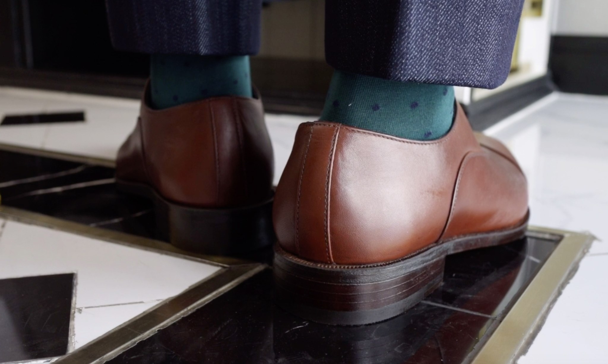 dgrie premium cap toe oxford cognac antique dgrie 2