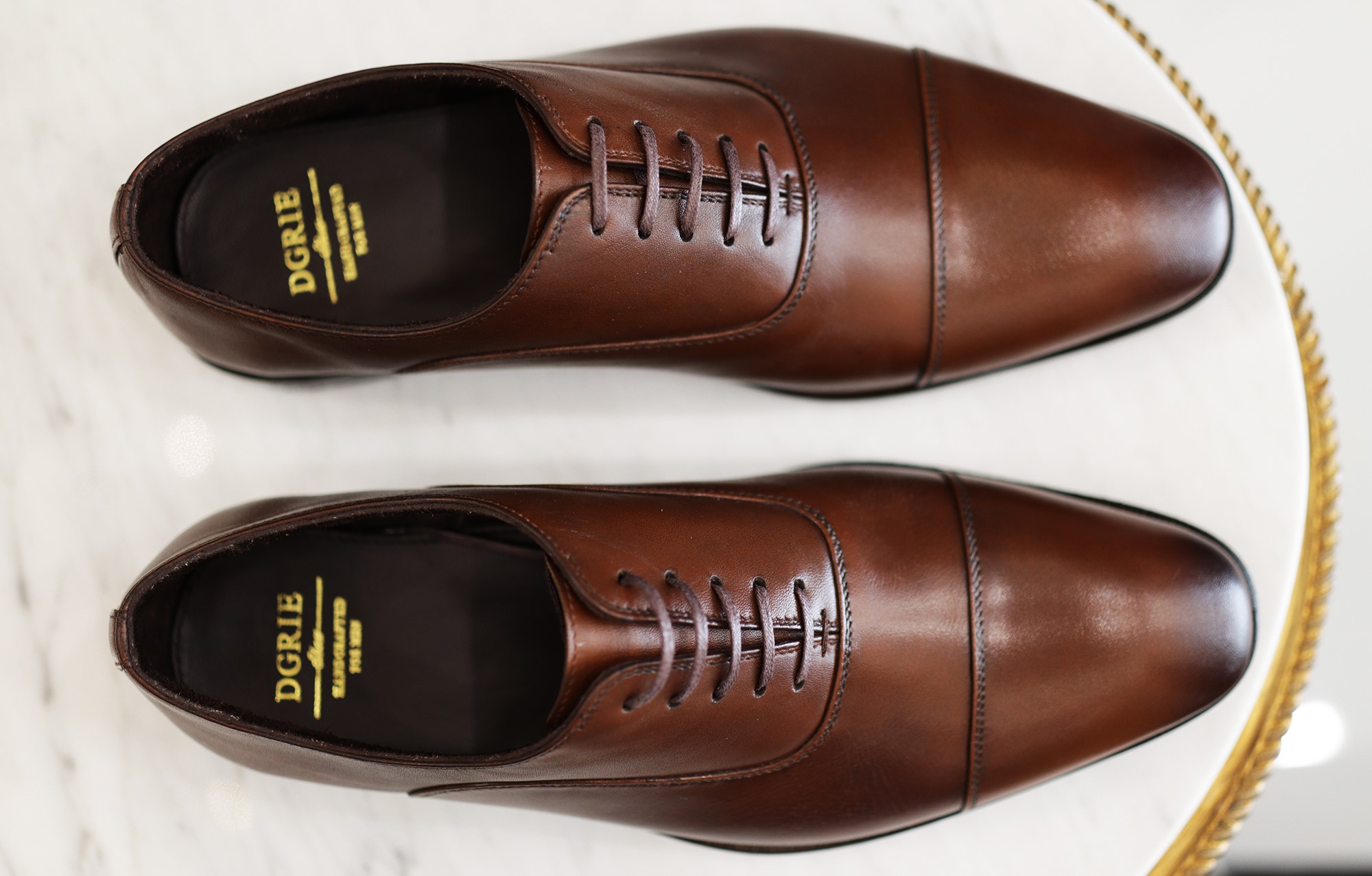 dgrie premium cap toe oxford cognac antique dgrie 7