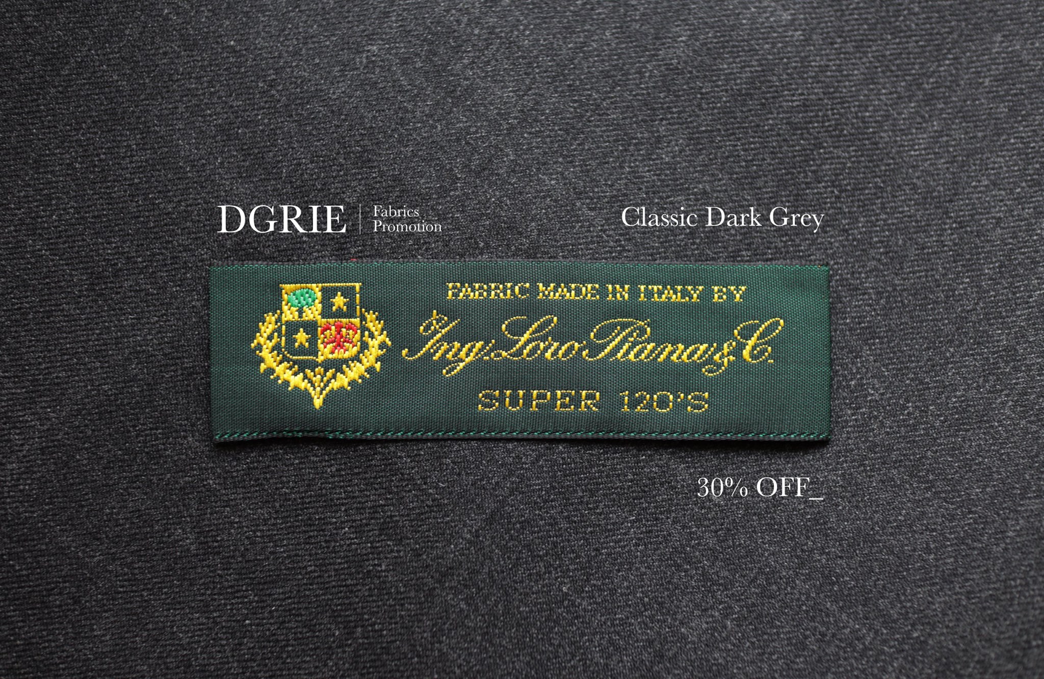 dgrie sathorn custom suits loro piana super 120s sale 30 off only dark grey dgrie 3