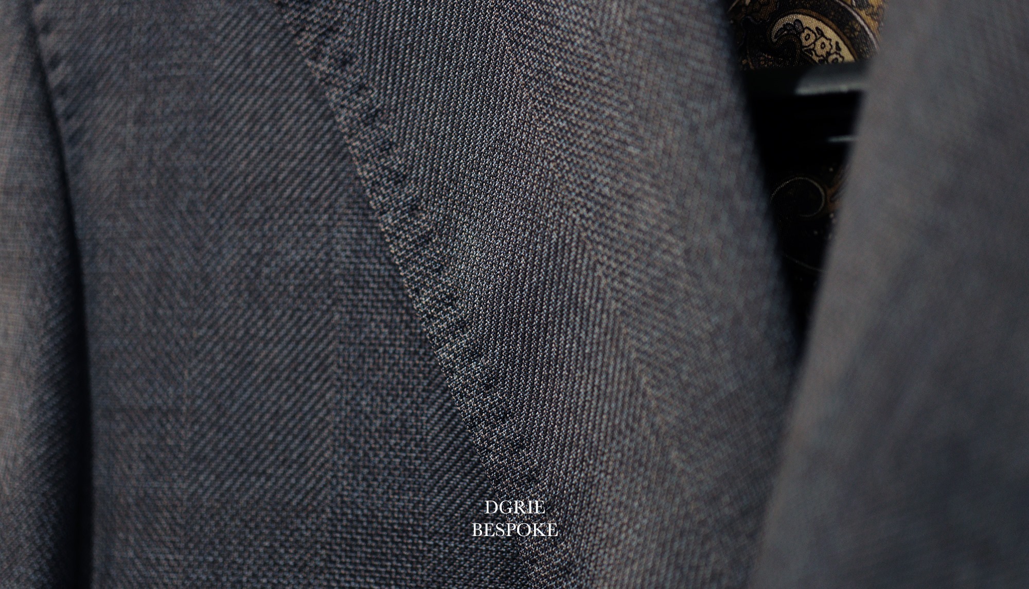 dgrie grey checked double breasted suits green set dgrie 1