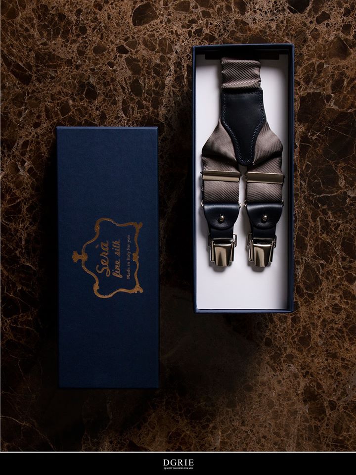 DGRIE SERA 'FINE SILK PREMIUM 100% SUSPENDERS MADE IN ITALY 1 dgrie sera fine silk premium 100 suspenders made in italy dgrie