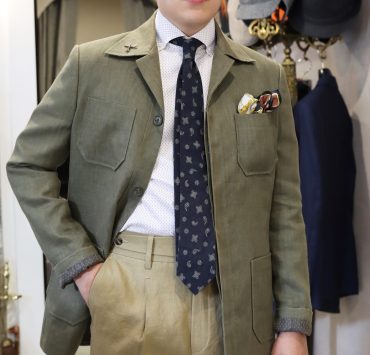 DGRIE STYLE GUIDE 9: เสื้อซาฟารี + กางเกง Gurkha ลินินทรงวินเทจ 54 dgrie style guide 9 dgrie 15