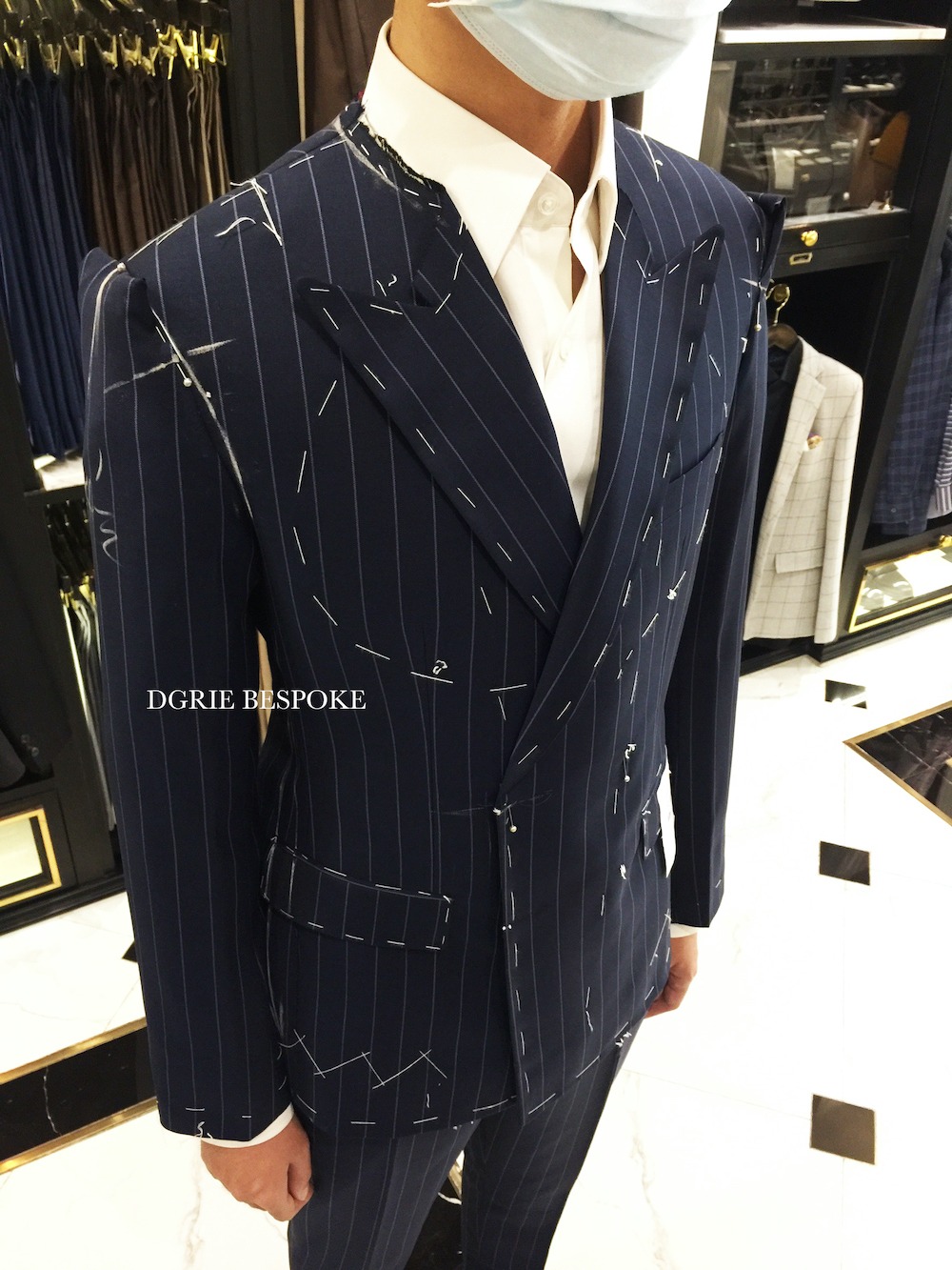 fitting pinstripe double breasted suits dgrie 5