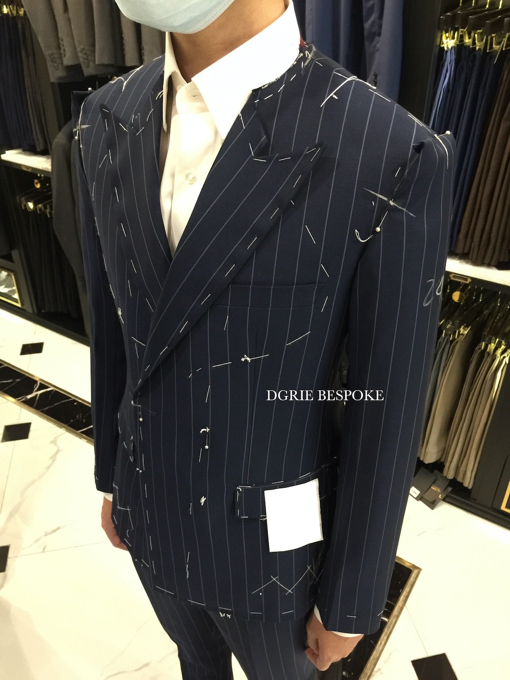 fitting pinstripe double breasted suits dgrie 6