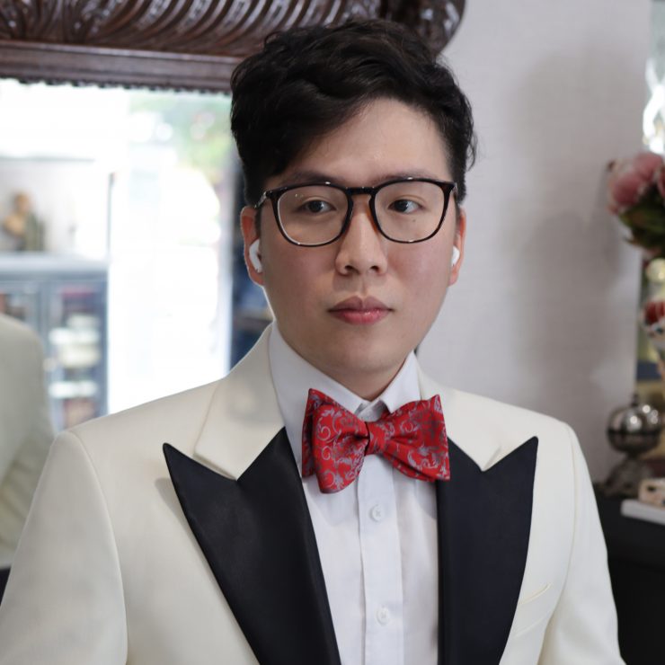 Tuxedo สูททักซิโด้: Self BowTie Guide: โบว์ไทผูกเอง 1 tuxedo suits self bowtie guide dgrie 11
