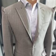 1st fitting grey pinstripe suits dgrie 5