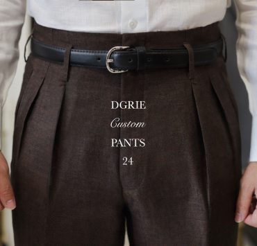 DGRIE CUSTOM PANTS V. 24 : กางเกงลินิน ไร้ขอบ วินเทจ ร้านตัดกางเกง 14 dgrie custom pants v 24 dgrie