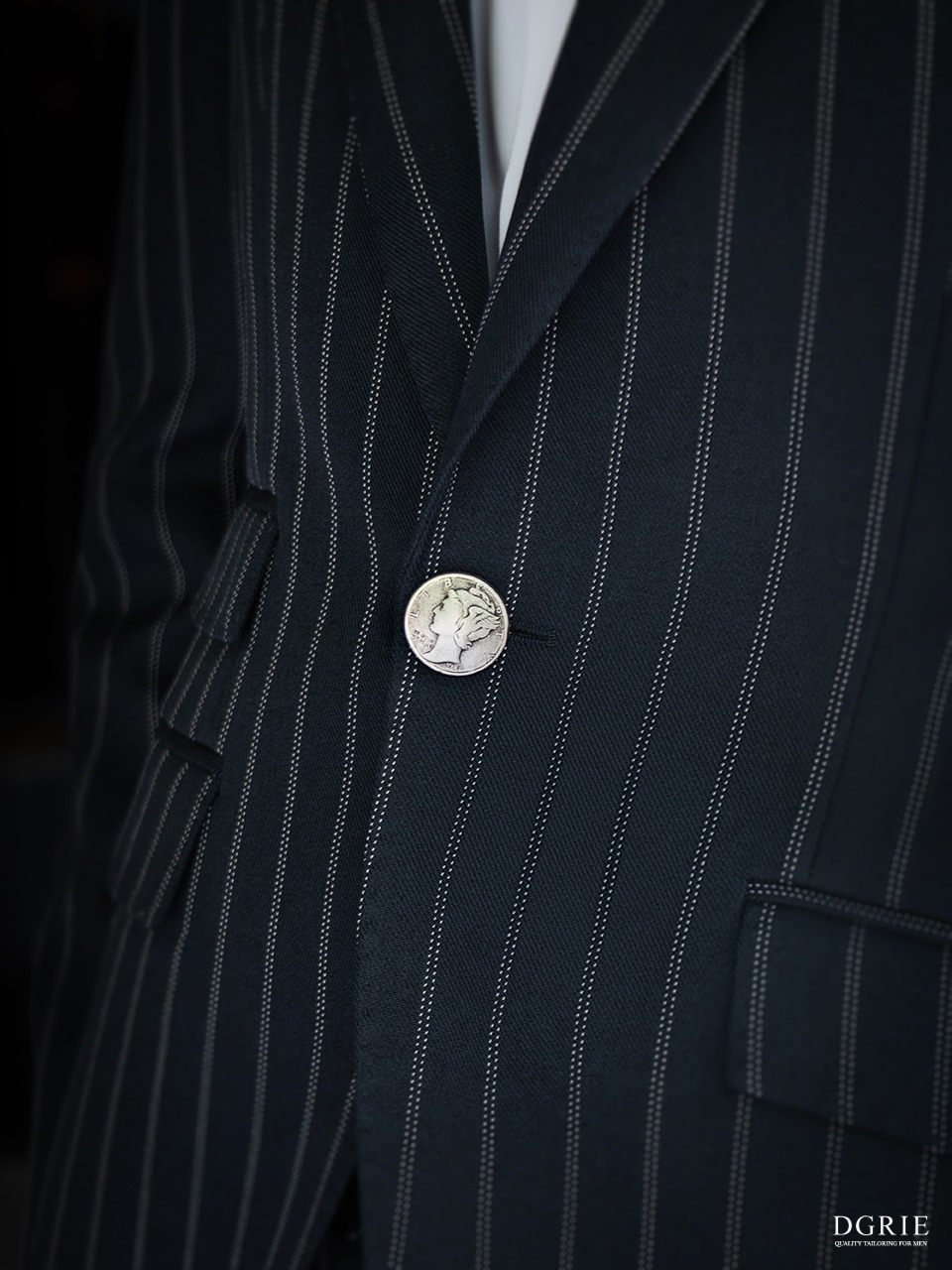 dgrie navy blue pinstripe dgrie 5 dgrie navy blue pinstripe dgrie 5