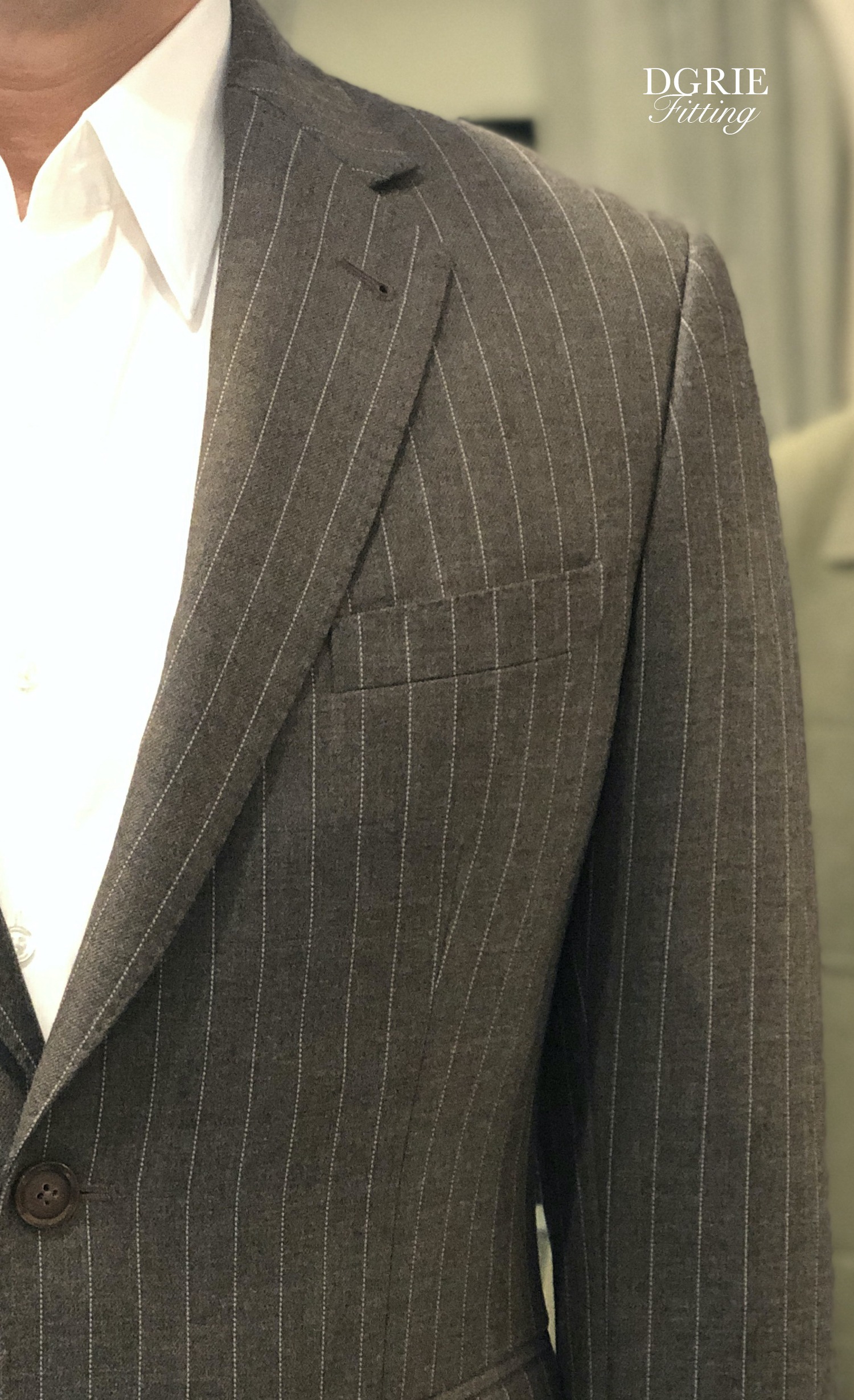 holland sherry pinstripe wool dgrie 1