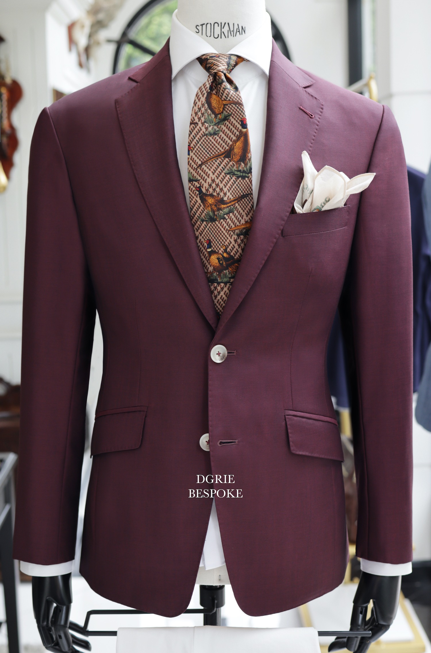 wool mohair burgundy made in england dgrie