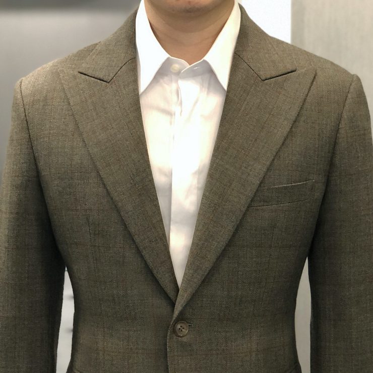 ตัดสูทสไตล์วินเทจ ด้วยผ้า 100% Wool Flannel: DGRIE 15 100 wool flannel dgrie dgrie 5