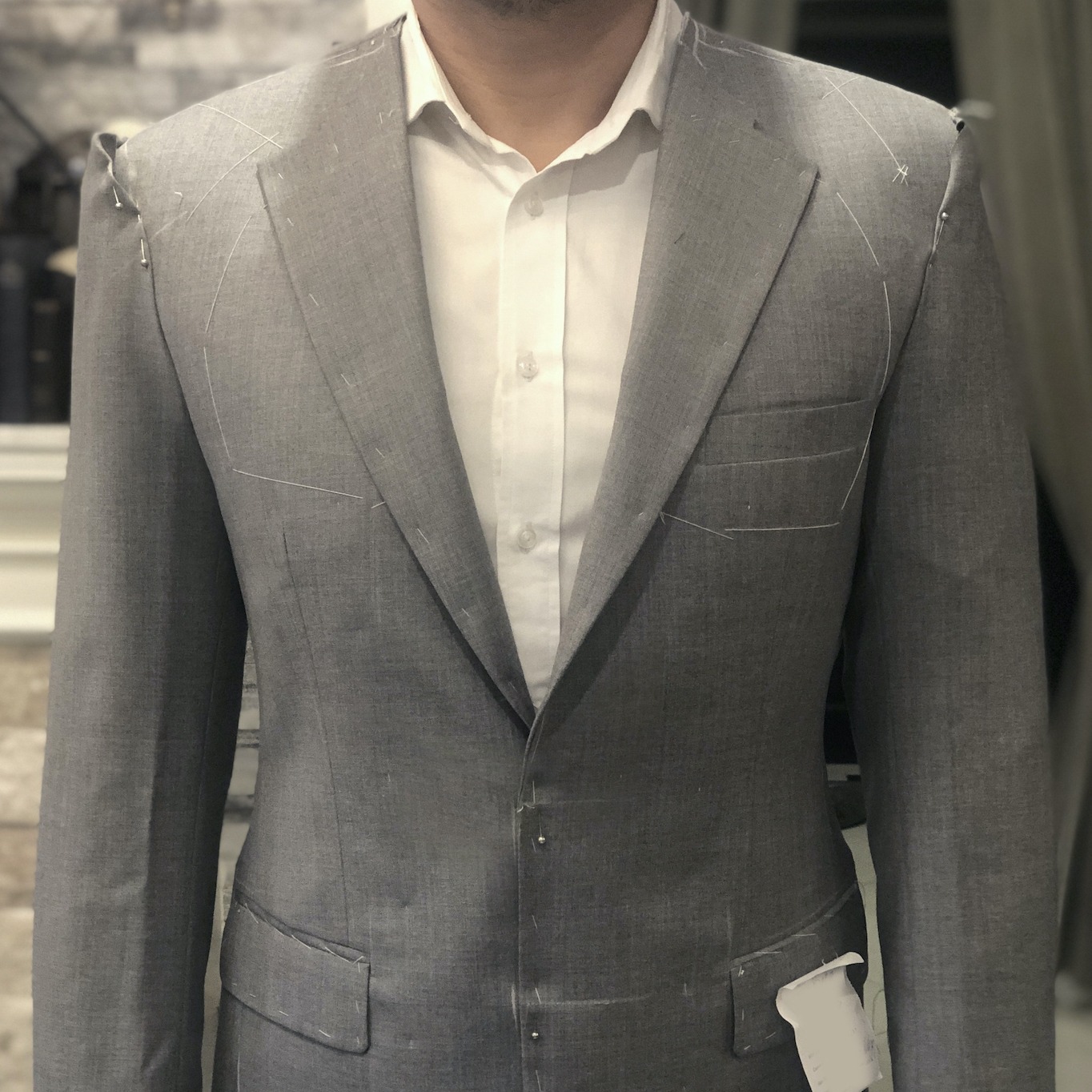 DGRIE Fitting Italy Suits: ร้านตัดสูทสีเทา ผ้าอิตาลี 1 dgrie fitting italy suits dgrie 6