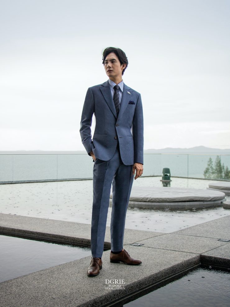 DGRIE: Italian Wool Linen Suit : ตัดสูท ผ้าวูล-ลินิน 16 dgrie italian wool linen suit dgrie 4