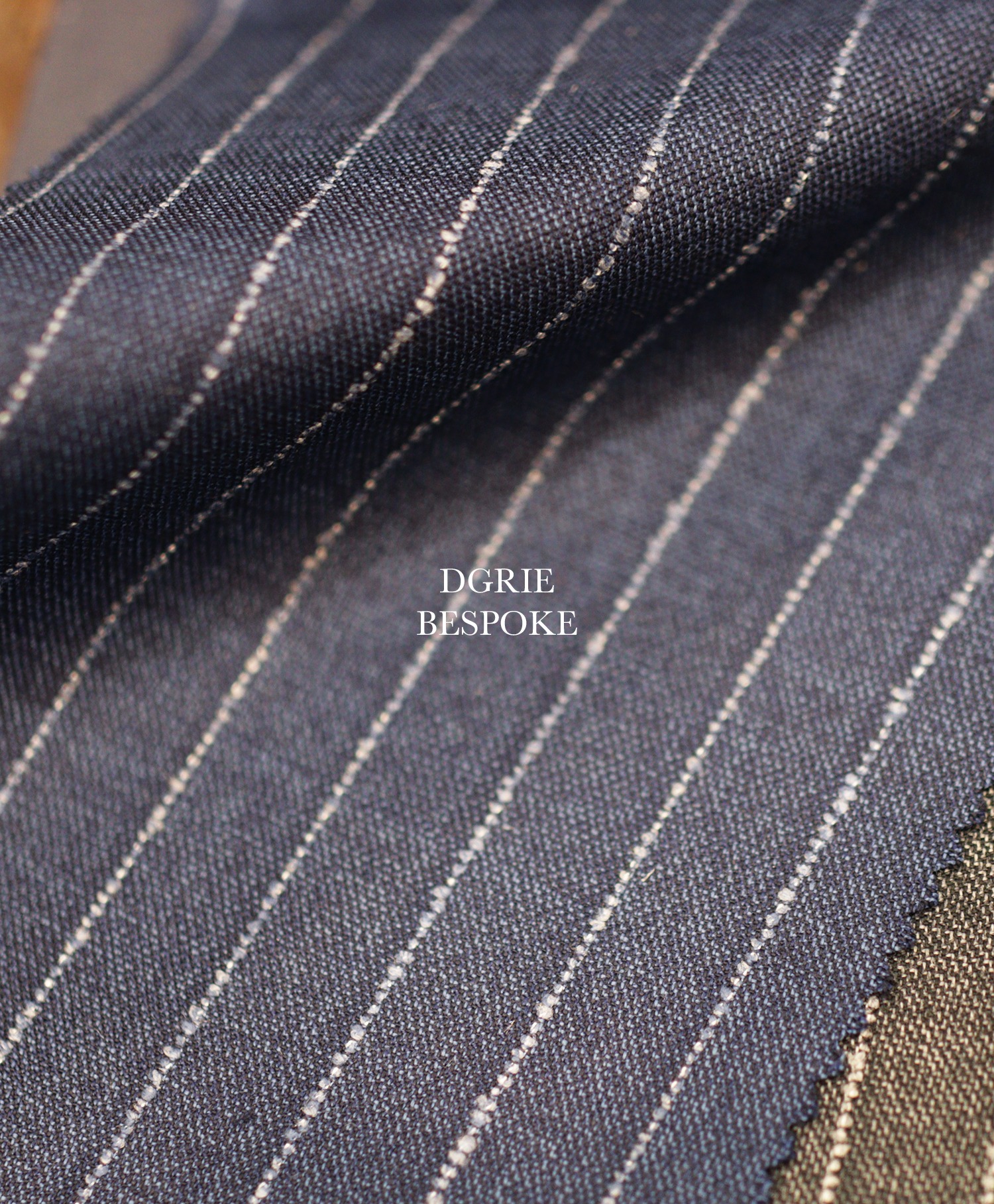 navy pinstripe classic lapel suits dgrie 4