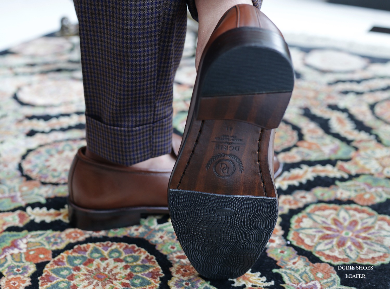 cognac premium penny loafer dgrie 1