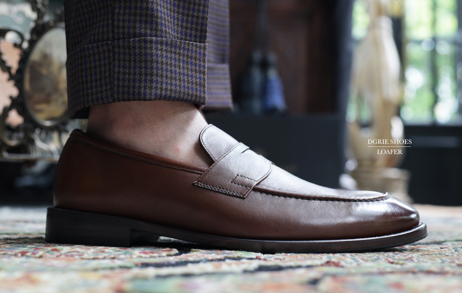 cognac premium penny loafer dgrie 3