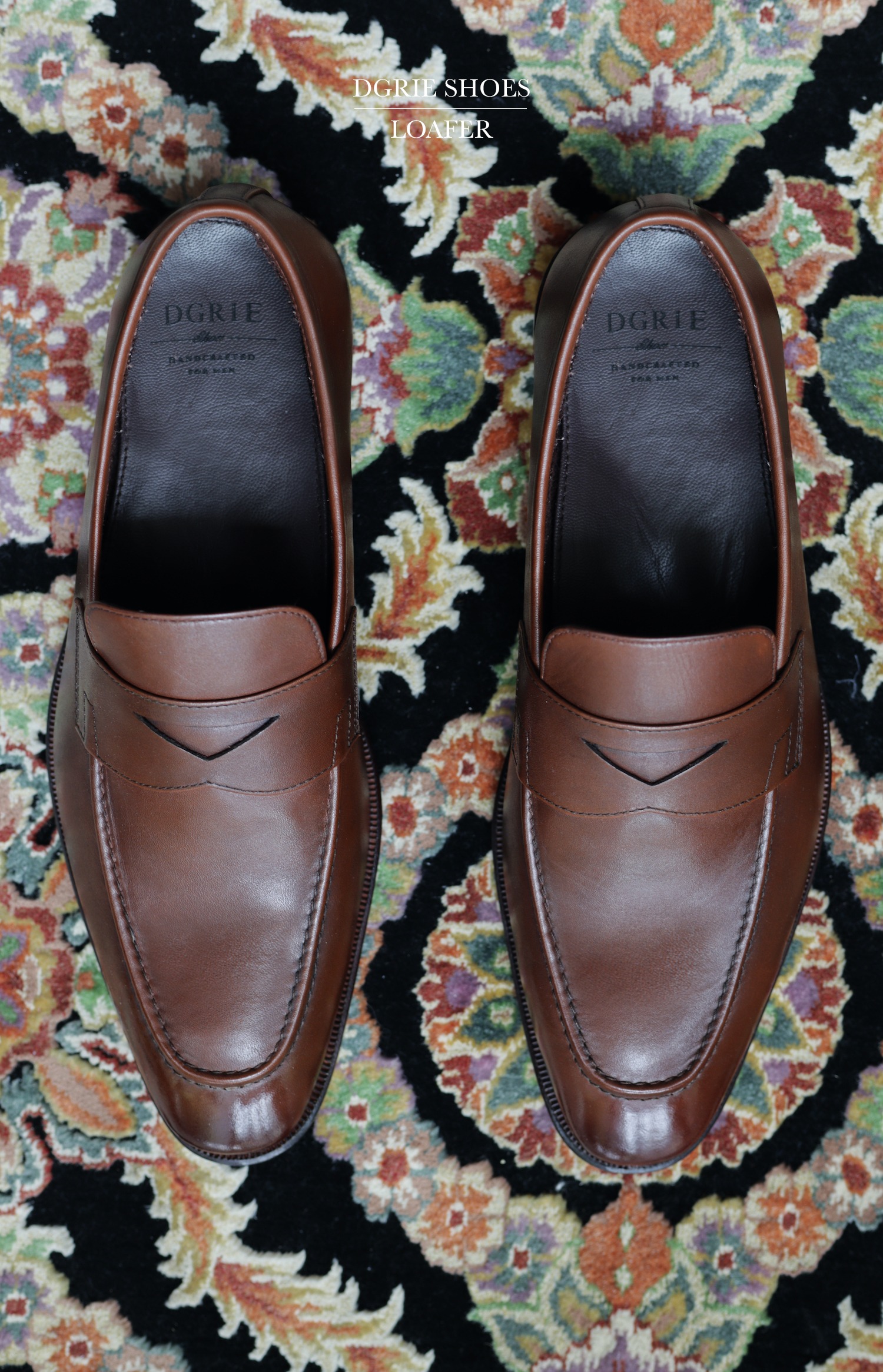 cognac premium penny loafer dgrie 4