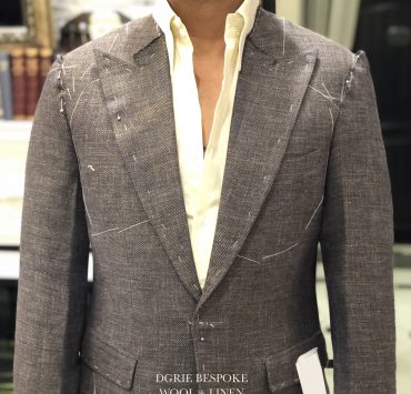 DGRIE-Fitting: Wool-Linen-Silk Jacket: ตัดสูทสไตล์ลำลองด้วย วูล-ลินิน-ซิลล์ 14 dgrie fitting wool linen silk jacket dgrie 4